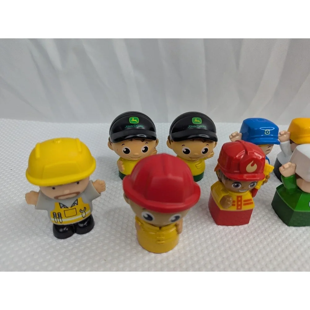 Mega Bloks Figure Lot Eeyore Boys Girls John Deere